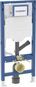 Geberit Duofix, élément pour WC suspendu, 112cm, avec chasse d'eau à encastrer Sigma 12cm, pour l'absorption des odeurs avec évacuation de l'air, 111.364.00.6, 111.364.00.6