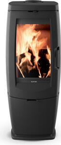 Stufa a legna in ghisa 10kw nera Supra 117322