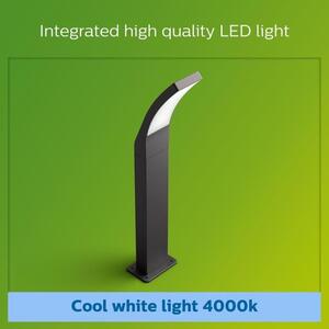 Lampada a colonna LED per esterni Philips 8719514417779 Splay IP44 12 W 1200 lm 4000 K antracite