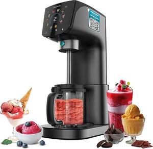 Cecotec Macchina per Gelato Gelatiera Capacit 2.1 Litri Potenza 500 Watt con 11 Programmi colore Nero - A01_EU01_109565 Gelatec 2100