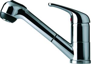 Apell Miscelatore Cucina con Doccetta estraibile Rubinetto Monocomando Lavello colore Cromo - APL20DCCR