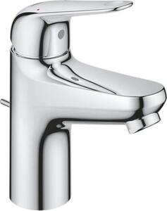 Rubinetto per lavabo, GROHE Swift 24316001, cromato, misura S, risparmio idrico