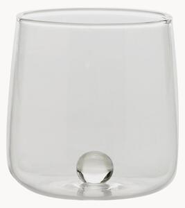 Set di 6 bicchieri in vetro borosilicato fatti a mano Bilia