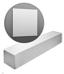 Orac Decor W117-box MODERN SLOPE1 cartone con 5 pannelli Pannello 3d a parete stile moderno colore bianco | 5 m2