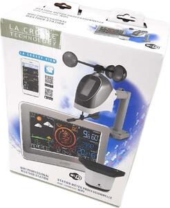 Stazione meteorologica professionale, bianco/grigio La crosse technology WS6869-WHI-MEG