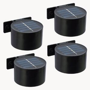 Set di 4 applique solari a LED Spotik
