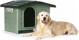 Bama Pet Cuccia Hondenhok 110x94x77 cm Groen