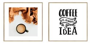 Set di dipinti 2 pz 20x20 cm Coffee – knor