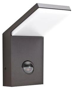 Ideal Lux - Lampada da esterno LED con sensore STYLE LED/9W/230V CRI 90 IP54 antracite