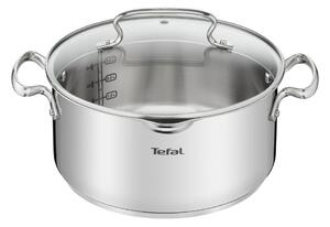 Pentola in acciaio inox con coperchio per induzione 5 l Duetto+ - Tefal