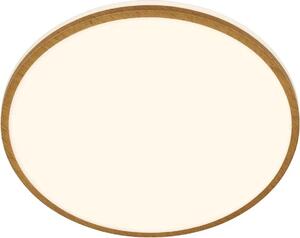 Briloner ACORUS W Plafoniera bagno LED, protezione dagli spruzzi d'acqua, luce bianca calda, Ø33 x 6,6 cm