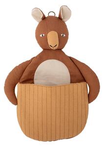 Cestino per bambini in tessuto marrone 46x7,5x33 cm Toto - Bloomingville Mini