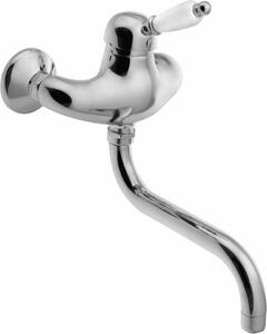 Sapho Kirké - Miscelatore per lavabo Bianco, cromo KI15BC