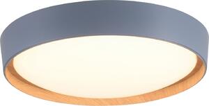 Plafoniera LED, dimmerabile, grigio, D 40 cm