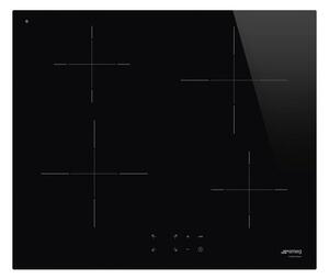 Smeg SI2641D Black Piano Cottura Induzione Semifilo 4 Zone Foro Incasso 56x48cm