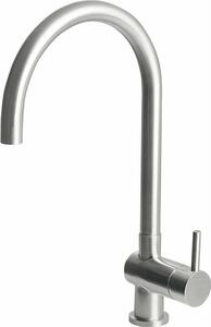 Rubinetto da cucina PE, acciaio inox opaco