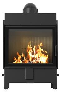 Caminetto in acciaio KRATKI LUCY 15 kW Ø 200 nero thermotec