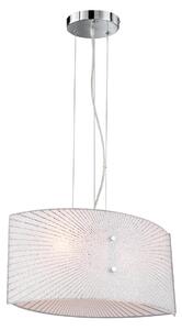 Lampada a sospensione ELISA argento Trio 312200200