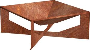 CORGARDEN Vento Caminetto da giardino 70 x 70 x 30 cm, corten CORGARDEN 1015