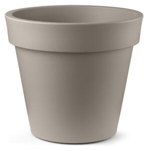 Vaso in Polietilene TONDO ARIA dimensioni 65x65xh 60 cm adatto interno esterno colore Ambra