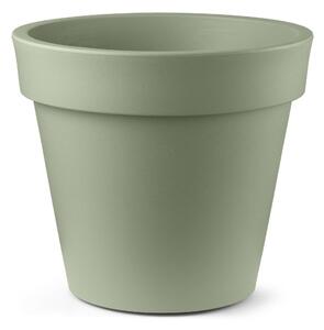 Vaso in Polietilene TONDO ARIA dimensioni 65x65xh 60 cm adatto interno esterno colore Giada