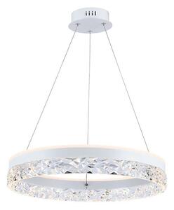 Lampada a sospensione a LED VT-7581 bianca 25 W, bianco caldo 3000 lm, metallo, dimensioni: 122 x 50 x 50 cm, IP20, V-TAC