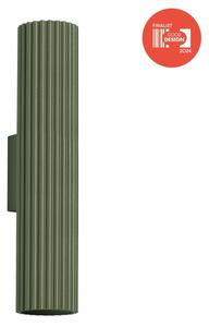 Brilagi - Lampada da parete LED CRESTO 2xGU10/10W/230V 30 cm verde