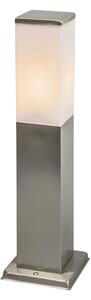 Lampada da esterno intelligente 45 cm in acciaio incl. WiFi P45 - Malios
