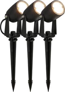 CONNECT TO SHINE Set di espansione Iris con set di 3 faretti da giardino a LED, IP65