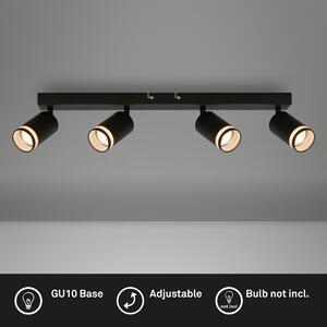 Faretto da soffitto Lampada da soffitto Lampada da soffitto Camera da letto Orientabile 4 luci GU10