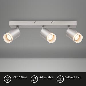 Faretto da soffitto Lampada da soffitto Lampada da camera da letto orientabile a 3 luci GU10