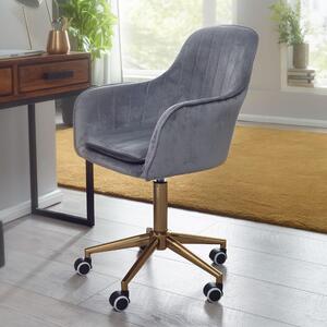 Tavolo in velluto grigio | Amstyle