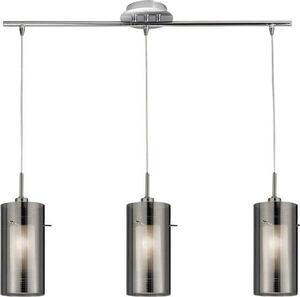 Plafoniera, cromo, H 130 cm, DUO 2