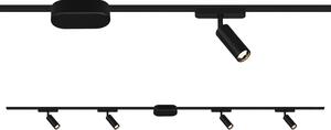 Sistema di binari Briloner Luxtrail, set iniziale, 4x spot LED, nero