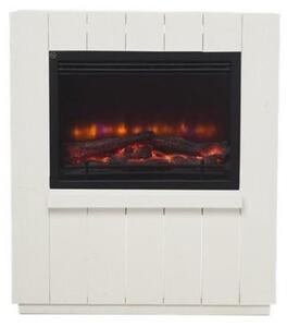 Casa Padrino Caminetto elettrico L 84 x H 90 x P 24 cm - Caminetto elettrico - Caminetto da salotto