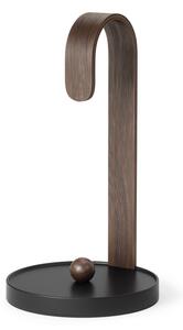 Portarotolo da cucina verticale in legno nero ø 17 cm Bellwood – Umbra