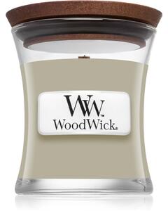 Woodwick Fireside Au Coin Du Feu candela profumata con stoppino in legno 85 g