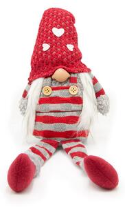 Gnomo di Natale 50cm cappello di colore Rosso Wisdom