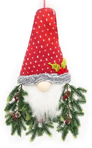 Fuoriporta di Natale cappello da gnomo Rosso Wisdom