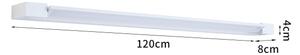 BRILAGI - LED Lampada da parete per esterni AQUA LINE LED/36W/230V 120 cm IP44 bianca