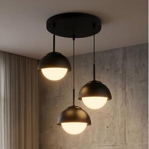BRILAGI - Lampadario su cavo COSMO 3xE27/60W/230V nero