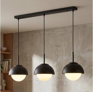 BRILAGI - Lampada sospesa a cavo COSMO 3xE27/60W/230V nera