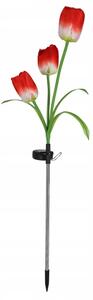 Lampada decorativa solare LED RGB 3xLED/3,7V 200 mAh IP44 tulipano