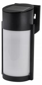 Lampada da parete solare a LED/3,7V 300 mAh IP44 nera