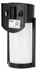Lampada da parete solare a LED/3,7V 300 mAh IP44 nera