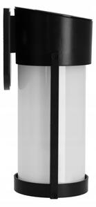 Lampada da parete solare a LED/3,7V 300 mAh IP44 nera