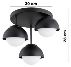 BRILAGI - Lampadario da soffitto COSMO 3xE27/60W/230V nero