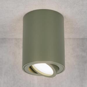 BRILAGI - Faretto MIA 1xGU10/30W/230V 100x80 mm verde scuro