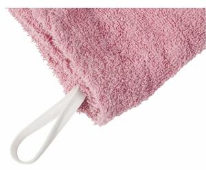 Asciugamano turbante per capelli da donna in spugna di cotone con doppia abbottonatura