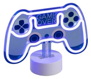 Lampada da tavolo al neon blu con LED - Game